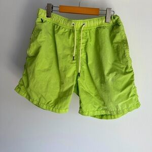 Maison Scotch & Soda Lime Green Men’s Swimsuit Bottom Trunks
